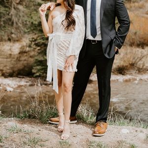 For love and lemons lace bow dress